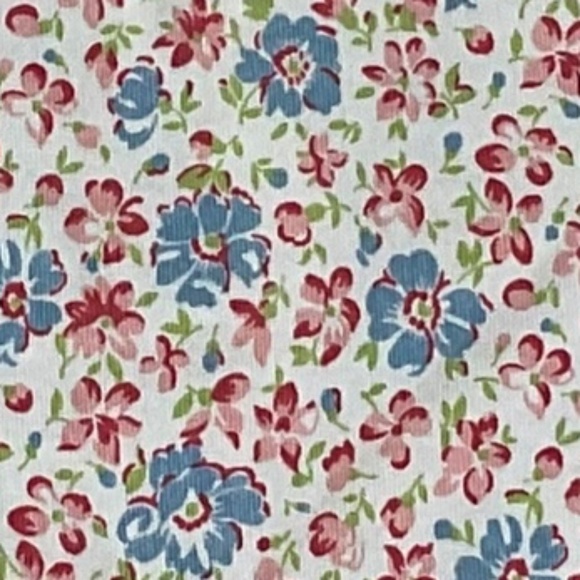 Ralph Lauren Baby Girl Floral Romper One-Piece 6M Snap Front Bow Ruffle Trim - Picture 8 of 8